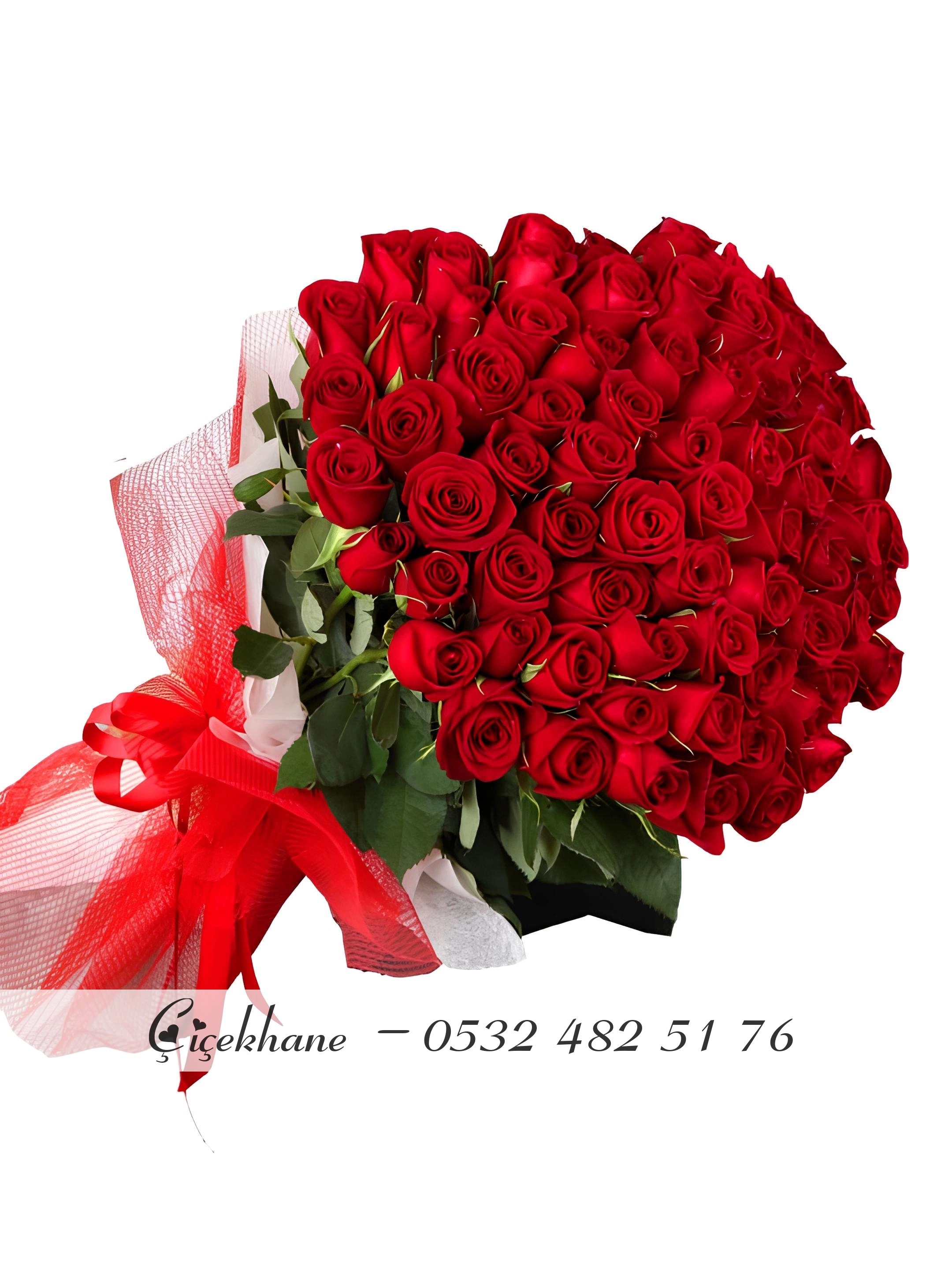 101 Adet Gül Buketi