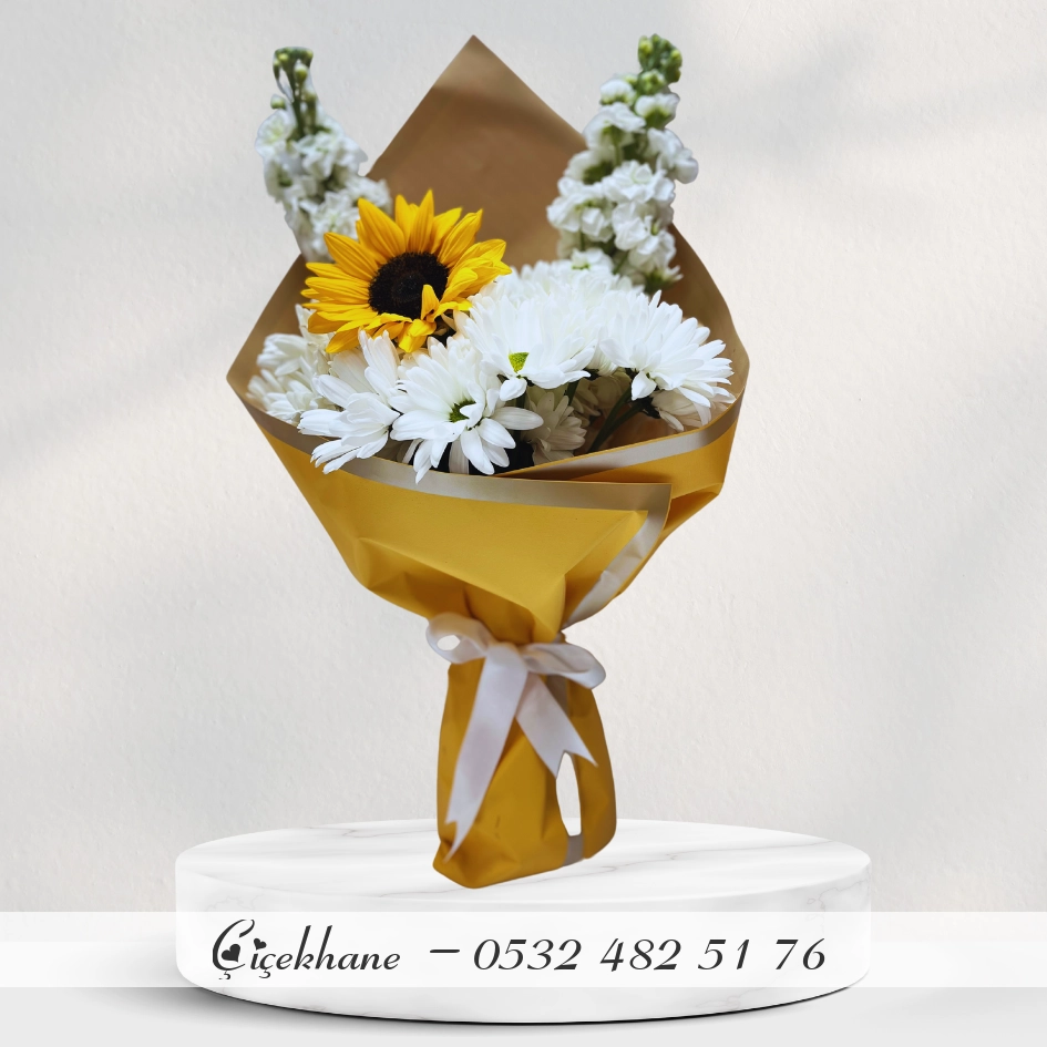 Ayçiçeği Ve Papatyalar