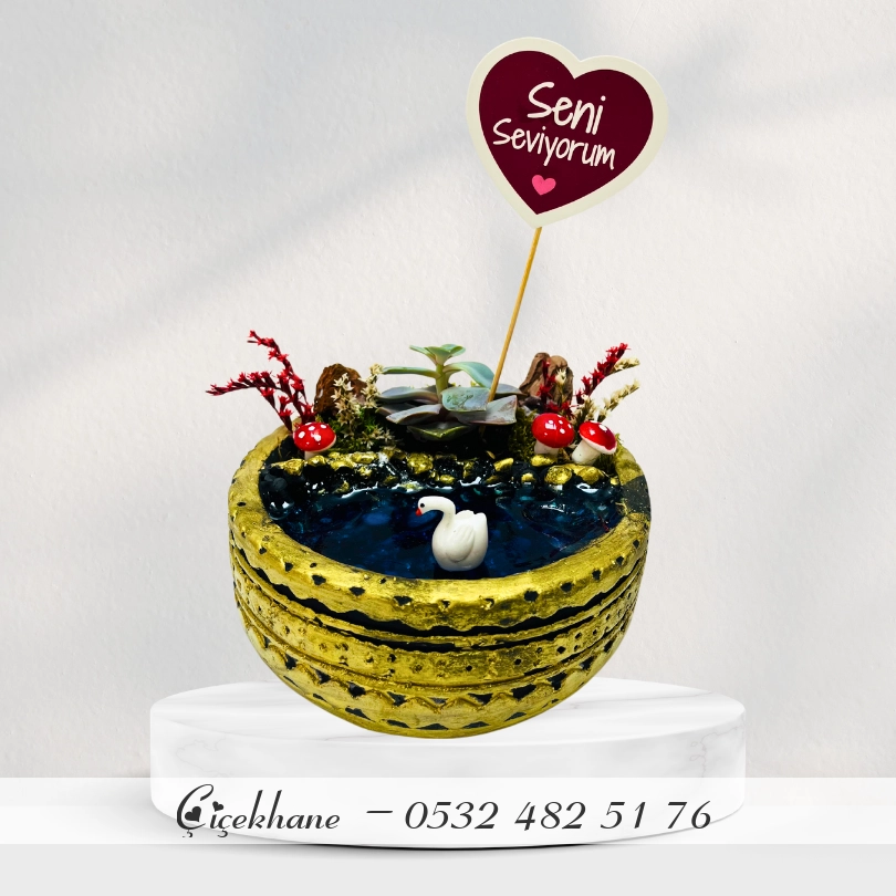 Ring Saksı Teraryum