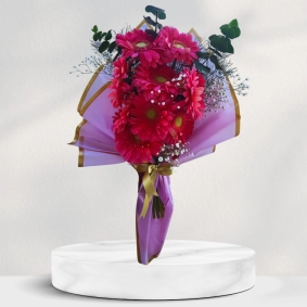 Pembe Gerbera Buketi